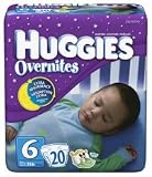 Huggies Overnites Jumbo Pack Diapers Size 6 35lbs and up