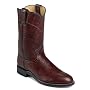 Justin Men's 'Deerlite' Roper Boots - Dark Brown Marbled