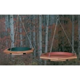 Looker Mini Hanging Clay Bird Bath by Looker Inc