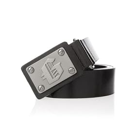 GUESS 35MM Belt with Engraved Buckle