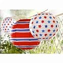 Patriotic Stars & Stripes Lanterns