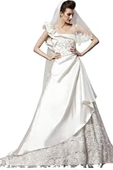 Sexy Crystal Applique Crystals Lace Beaded Chiffon/Taffeta/Tulle Mermaid  Dress