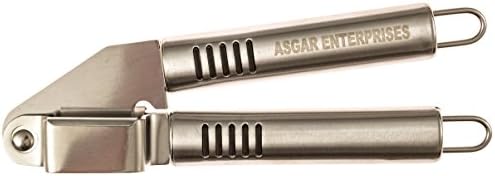Stainless Steel Garlic Press by Asgar Enterprises