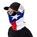 Hoo-Rag - High Performance 100% Moisture Wicking Polyester Microfiber Multi-Functional Face Mask & Neck Cover - UPF 30 - One Size Fits Most - Texas State Flag