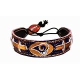 St. Louis Rams Team Color NFL Football Bracelet