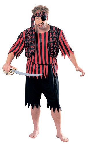 Plus Size Pirate Man Costume