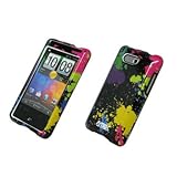 EMPIRE Paint Splatter Design Hard Case Cover for AT&T HTC Aria