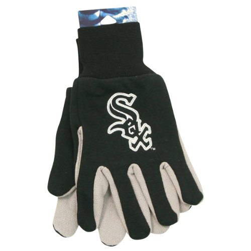 Chicago White Sox Jersey Gloves (One Size Fits Most Ages 16+)