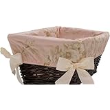 Lambs & Ivy Little Princess Basket Liner (Discontinued by Manufacturer)