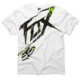 41Qnh49pyuL. SL160  Fox Racing Testament T Shirt   X Large/White
