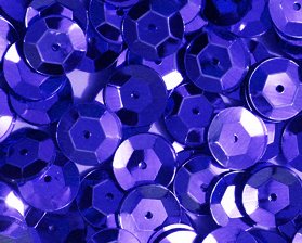 8mm cup sequins ROYAL BLUE pk/500