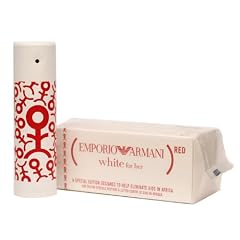 EMPORIO ARMANI RED (WHITE) FOR HER (WOMAN) 50ml EAU DE TOILETTE SPRAY A SPECIAL EDITION DESIGNED TO HELP ELIMINATE AIDS IN AFRICA