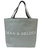 DEAN&DELUCA ディーン&デルーカ トートバッグ Lサイズ (グレー)