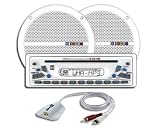 DUAL MXCP51 AM/FM/CD/MP3 MARINE RECEIVER WITH 6.5" PAIR SPEAKERS