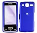 Blue Rubber Feel Snap-On Cover Hard Case Cell Phone Protector for LG Expo GW820