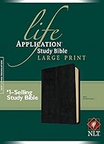 Life Application Study Bible NLT, Large Print