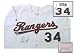 Nolan Ryan Autographed/Hand Signed Authentic Texas Rangers Home Baseball Jersey