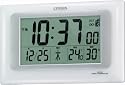 CITIZEN (シチズン) 掛時計 置時計 パルデジットR066 電波時計 温度表示 湿度表示 8RZ066-003