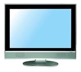 muvid TV 2002 20 Zoll/ 51cm 16:9 HD-Ready LCD-Fernseher mit integriertem DVB-T und analog Tuner schwarz/silber