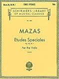 Jacques F. Mazas: Etudes Speciales Op.36 Book 1 (Viola)