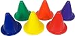 Safety PVC Cones - Set - Set of six - Sports Team Practice