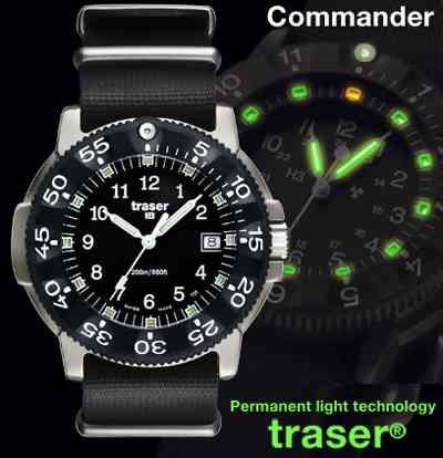 Traser Commander Watch SWISS MADE