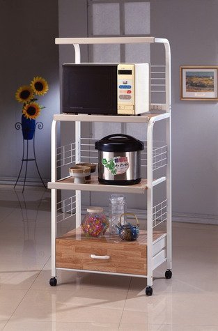 Microwave/ Kitchen Utility Shelf on Casters Microwave/ Kitchen Utility Shelf on Casters