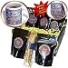Beverly Turner Design - Balloons and Candles, Happy Birthday - Coffee Gift Baskets - Coffee Gift Basket