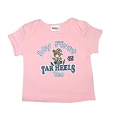 Infant / Baby NCAA North Carolina Tar Heels My First Tee T-Shirt - Pink (Size: 3/6)