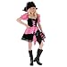Pink Punk Pirate Child Costume (8-10)