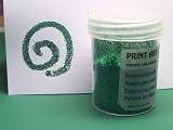 Eigenschaften Efco / Embossing-Pulver grün-superglitzer 17 ml