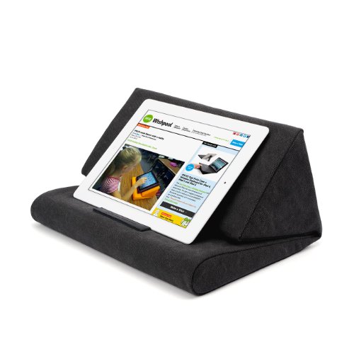 IPEVO PadPillow Pillow Stand for iPad mini & iPad 4 & iPad 3 & iPad 2 & iPad 1 & Kindle & Nexus & Galaxy - Charcoal Gray