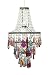 Kitchen & Housewares : Shimmer Multi Colour Crystal Ceiling Pendant Light