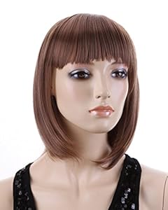 Classic Short Straight LIGHT BROWN Women's Wig JF010456