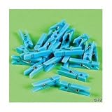 48 pc Baby Shower Clothespin Game ~ Blue