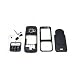 TeckNet N73 Style-up Housing Keyboard Fascia Cover for Nokia N73 - Black