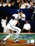ROBERTO ALOMAR Toronto Blue Jays SIGNED 8x10 1993 World Series Photo