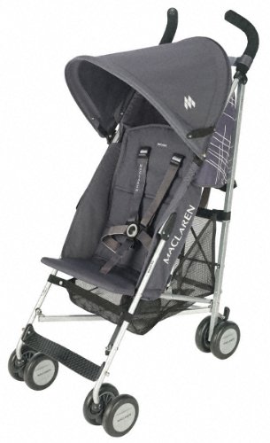 Maclaren Triumph Stroller, Charcoal/Silver Review