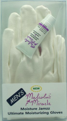 Best Price Malcolm's Miracle Ultimate MEN's Moisturizing Gloves - Larger size to fit men's hands