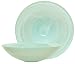 Colorful Art Glass Green Large Round Buffet Bowl 15 1/2"D, 4 1/2"H