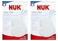 NUK Ultra Thin Breast Pads, 2 Pack (120 Count), White