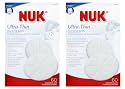 NUK Ultra Thin Breast Pads, 2 Pack (120 Count), White
