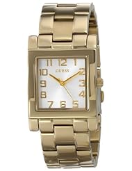 GUESS Womens U0131L2 Enduring Chic Gold-Tone Watch