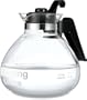 Medelco  12-Cup Glass Stovetop Whistling Kettle