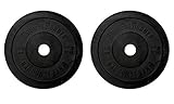45 Lbs New Black Rubber Bumper Plates Set Olympic Plates / Plate for Crossfit Training Weight Lifting By Onefitwonder