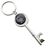 MLB Colorado Rockies Bottle Opener Keychain
