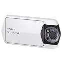 Casio TRYX Digital Camera with Full 1080p HD Video Capture and 3-Inch Touch Screen LCD (White)
