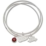 Detroit Red Wings Triple Bangle Bracelet
