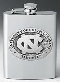 41QoO YoRTL. SL160  North Carolina Tar Heels   UNC 8 oz Stainless Steel Flask   NCAA College Athletics