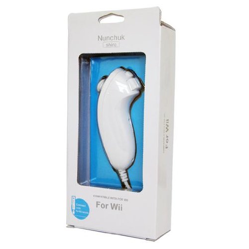 CET Domain 10300145 Nunchuk Remote Nunchuck Controller for Nintendo Wii